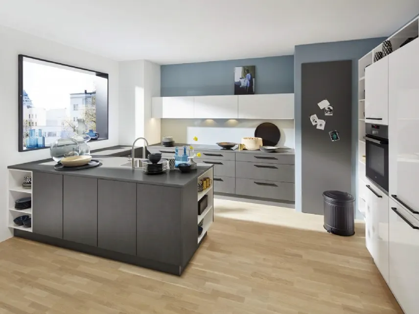 Metal Lux kitchen by Nolte