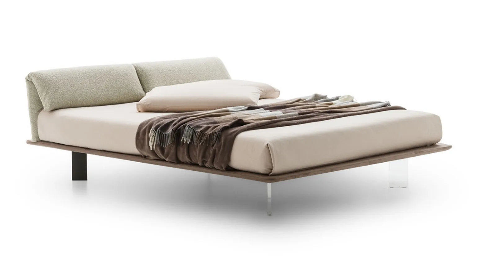 Upholstered Logan Fabric Bed by Le Comfort.