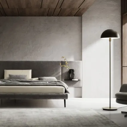 Fabric bed Wall by Le Comfort