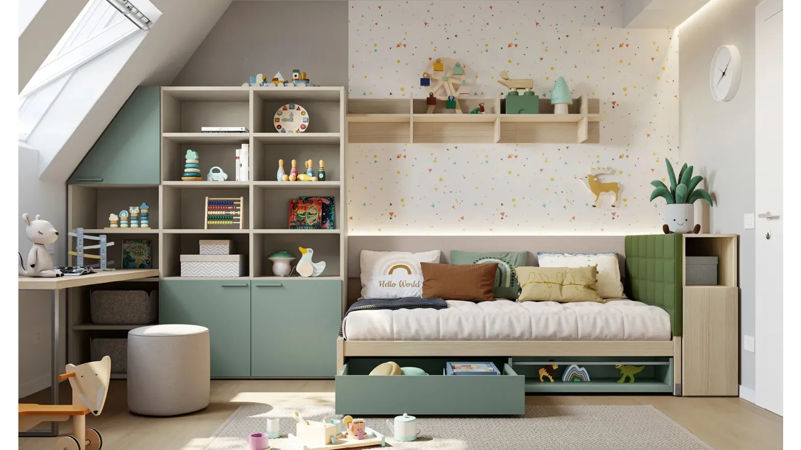 Generation Z bedroom 2401 by Doimo Cityline