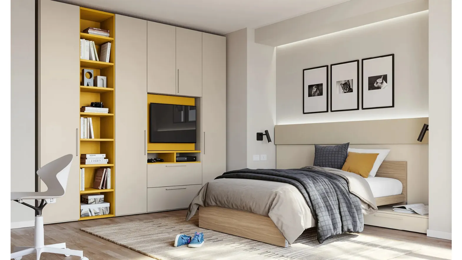 Generation Z bedroom 2403 by Doimo Cityline