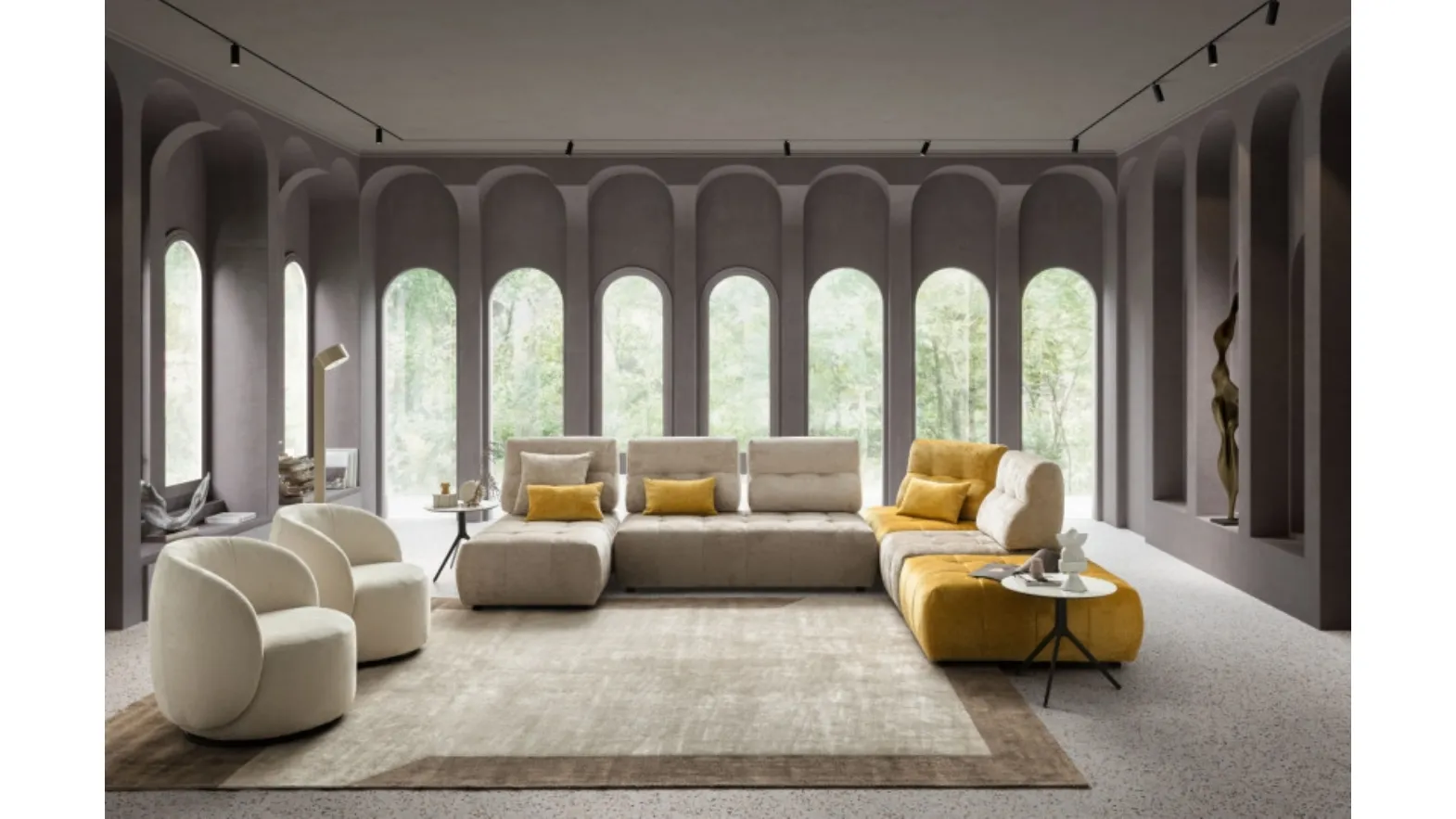 Byron modular sofa by Le Comfort