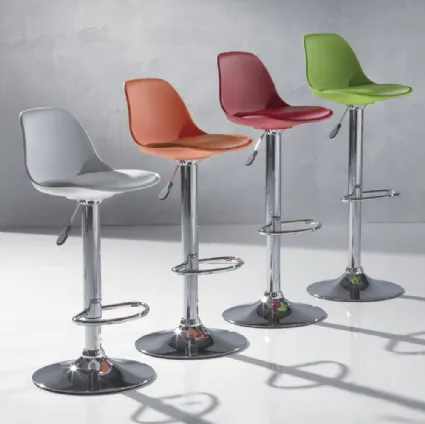 Fruit stool in polypropylene by La Seggiola