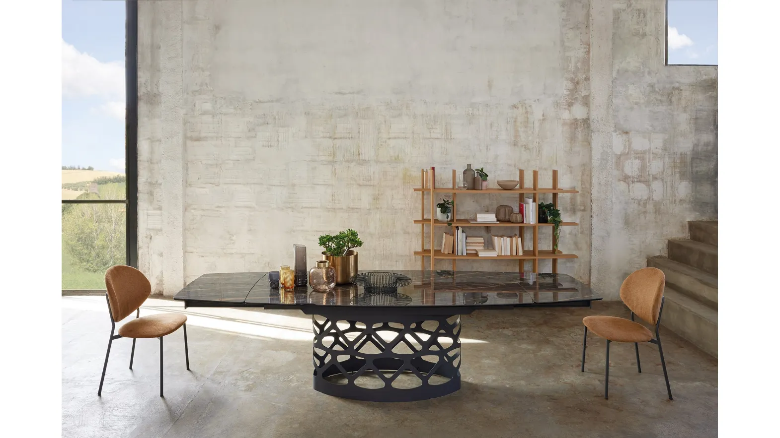 Eclipse T56 Extendable Table by Friulsedie