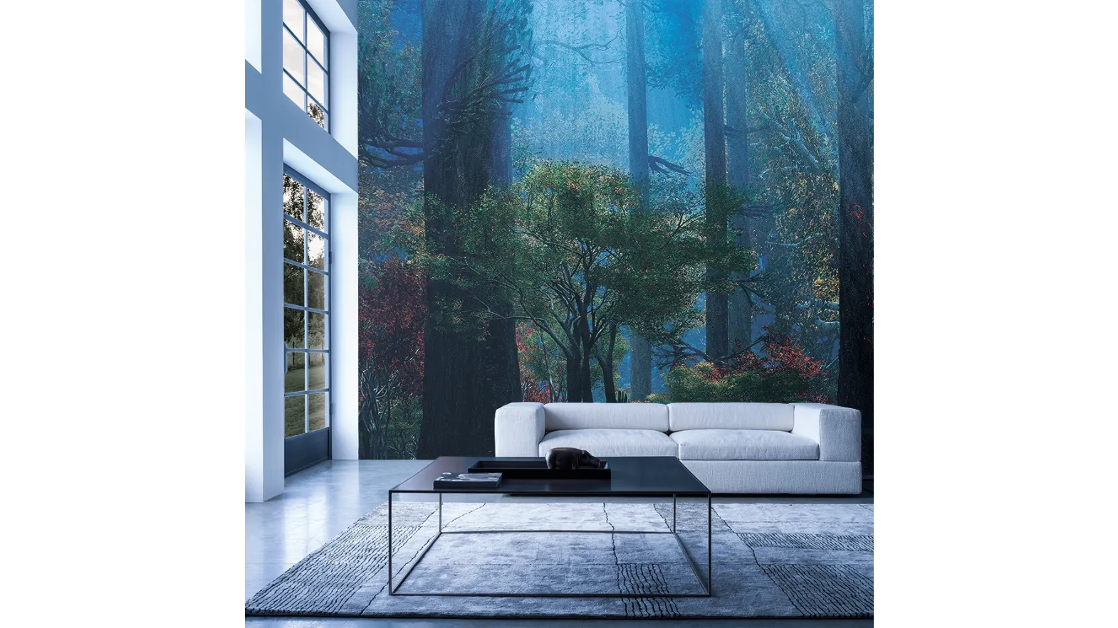 Enchanted Forest wallpaper by Adriani and Rossi.