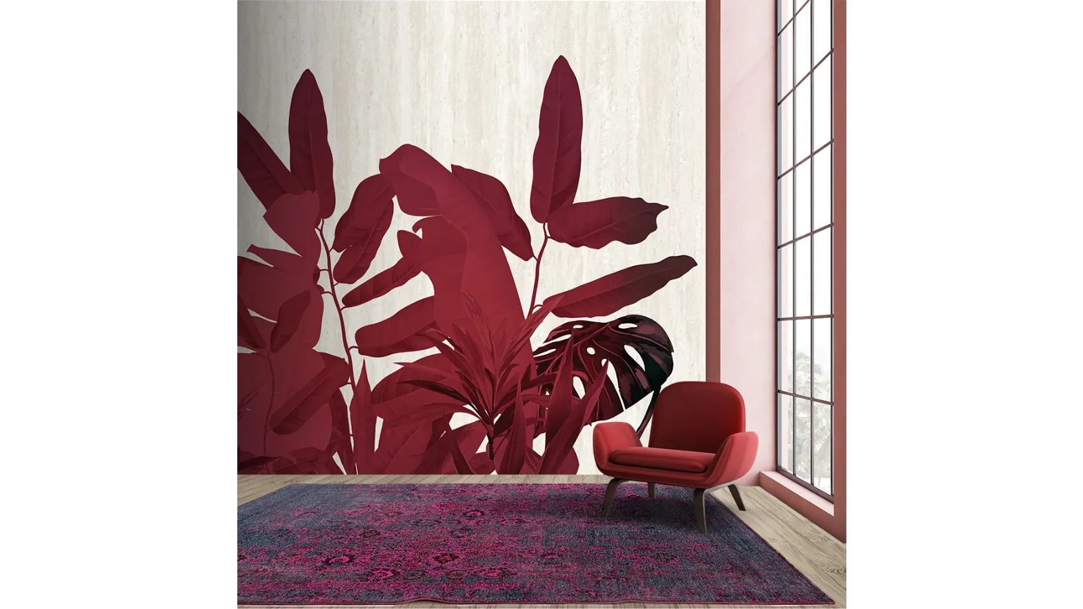 Tropicana Trend wallpaper by Adriani and Rossi.