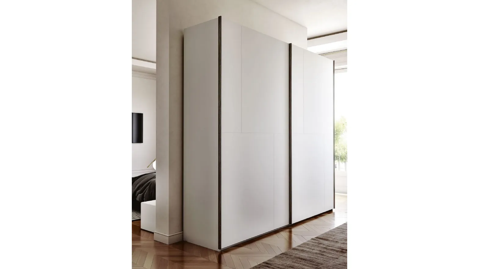 Wardrobe with sliding doors Line 1 Maxi of S75