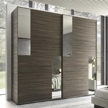 Wardrobe with sliding doors Line 4 Maxi by S75.