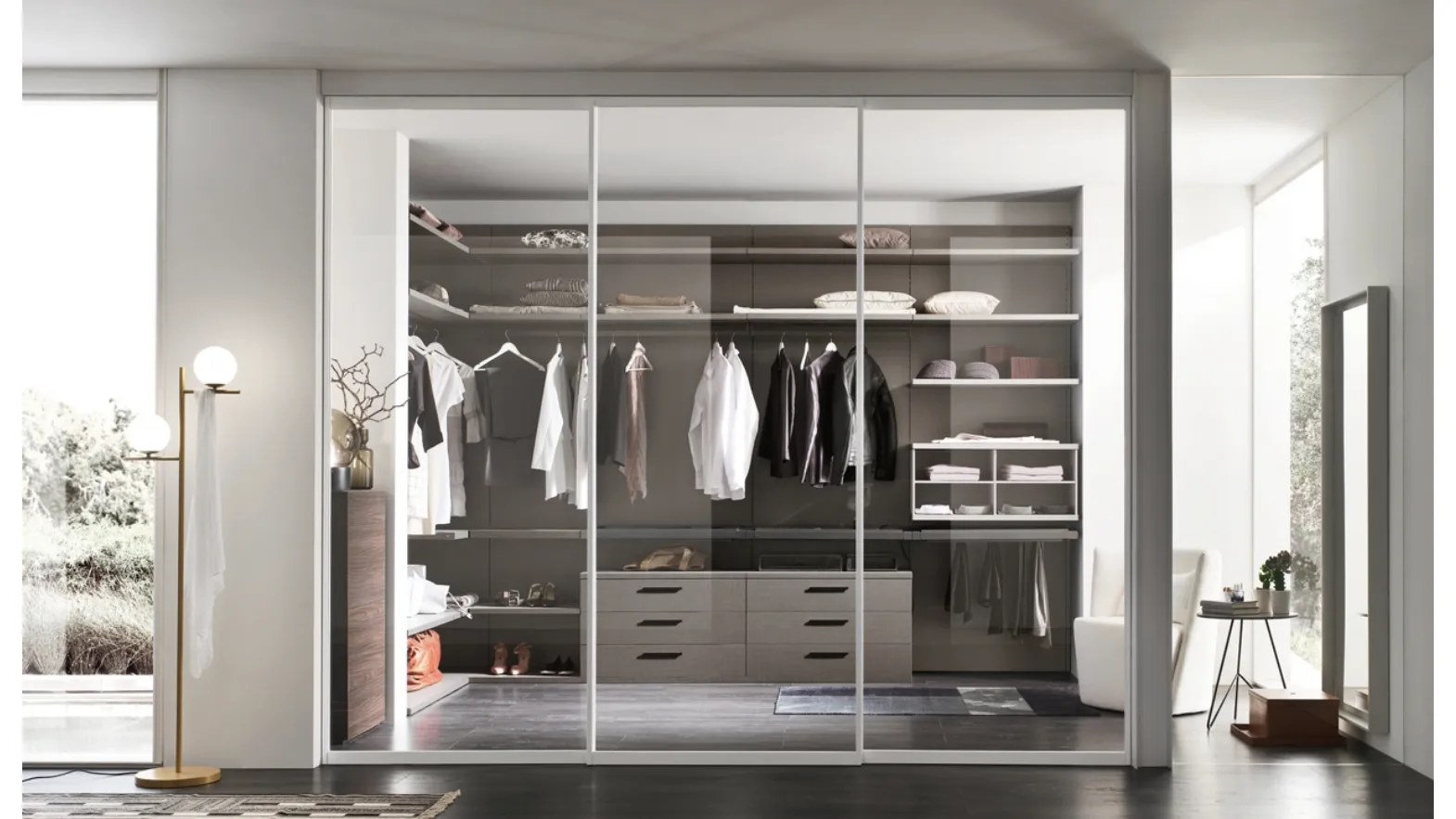 Maronese Acf's Movida walk-in closet.