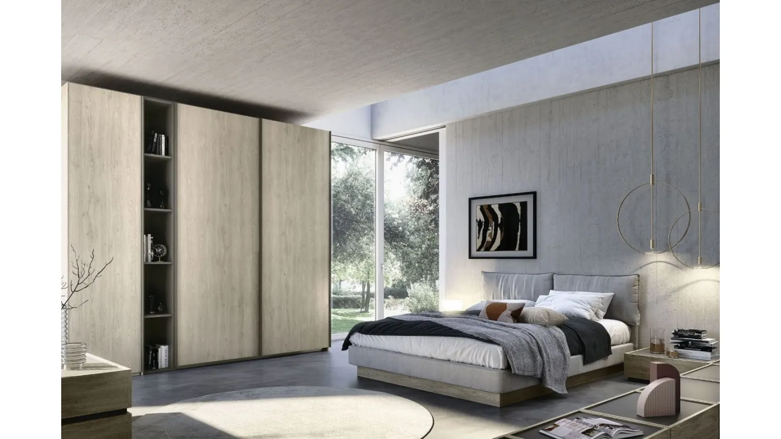 Wardrobe with sliding doors Plan 90 Street 1 by S75