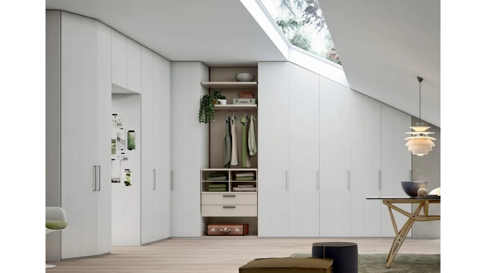 Attic wardrobe by Maronese Acf