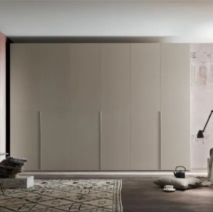 Wall DL142 wardrobe in Maronese Acf Ash wood